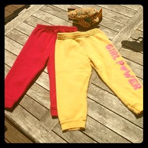 Garanimals (2) 2T sweatpants guc